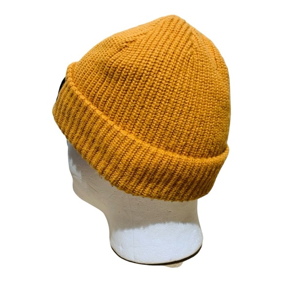 The North Face Men's Lined Mustard Knit Beanie - Picture 2 of 3